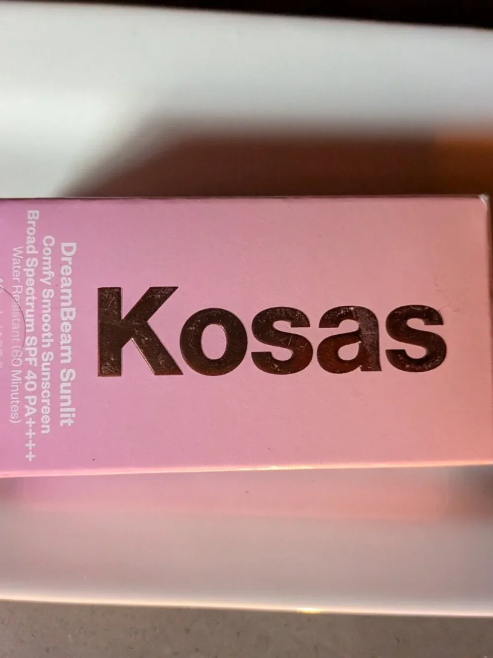 Kosas sunlit golden
